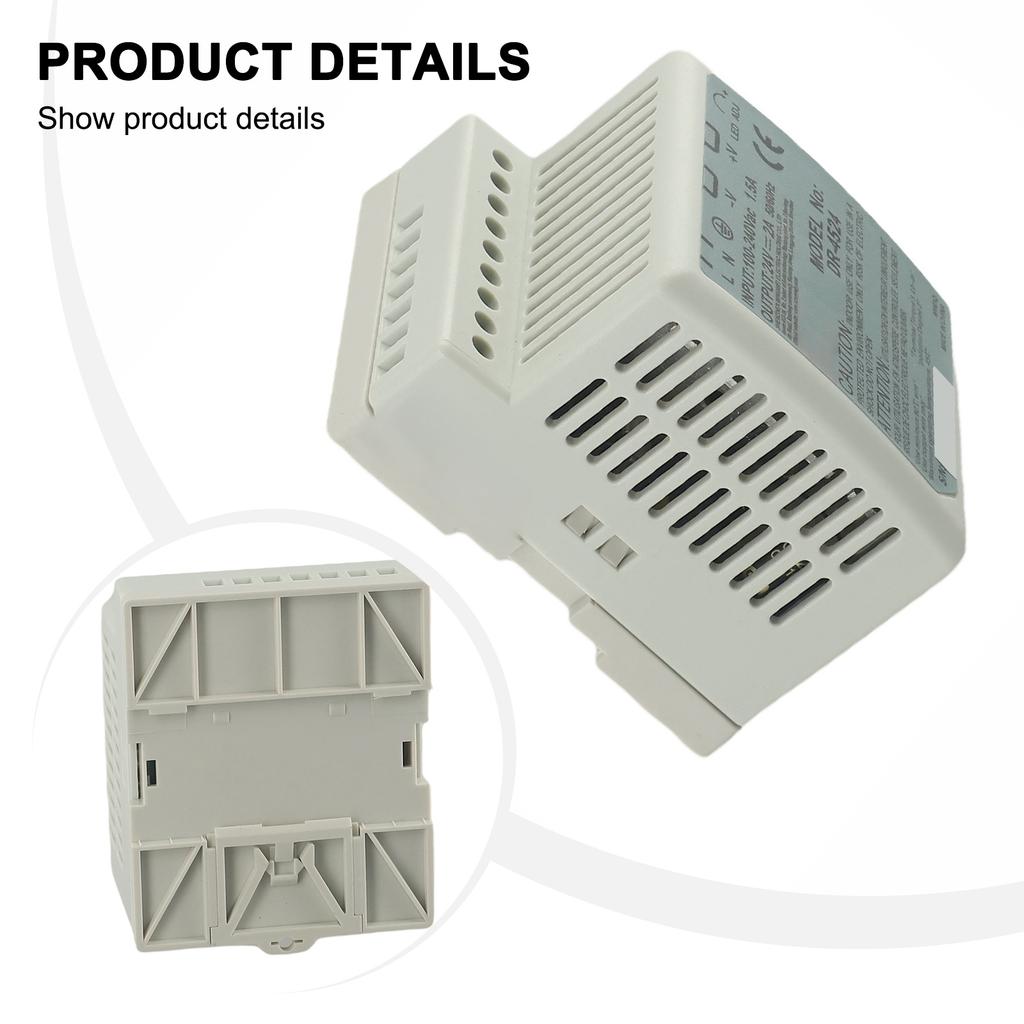 Switching Mode Rail Power Supply Multiple Protections Power Supply Single Output 24V DR-4524 Din Rail Switching