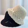 Bow Girl Sweet Cute Bucket Hat Spring and Summer Travel Seaside Sunscreen Hat Basin Hat