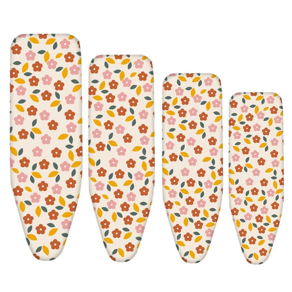 Floral Pattern Ironing Board Cover Thickened Ironing Heat Shield  for Ironing Table Accessories