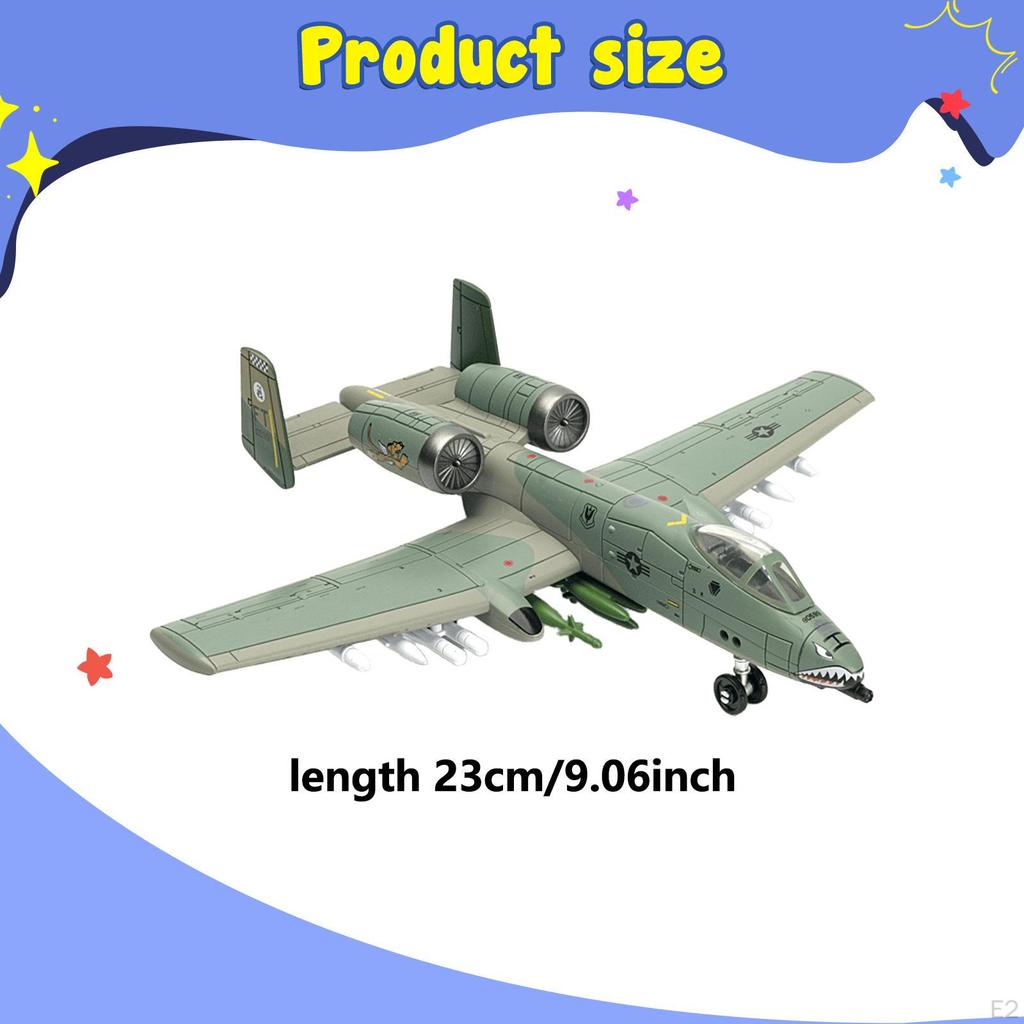1/72 Flugzeugmodellbausatz Angreifer Kinderspielzeug Dekoration Bauen Souvenir Zusammenbau Sammlung
