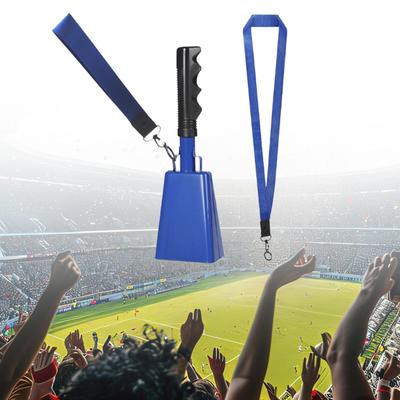 Cowbell Cheering Bell Decorative Musical Instruments Noise Maker Loud for Christmas Sport