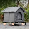 Weatherproof & Insulated Outdoor Cat House Warm Shelter for Community/Outdoor Cats
