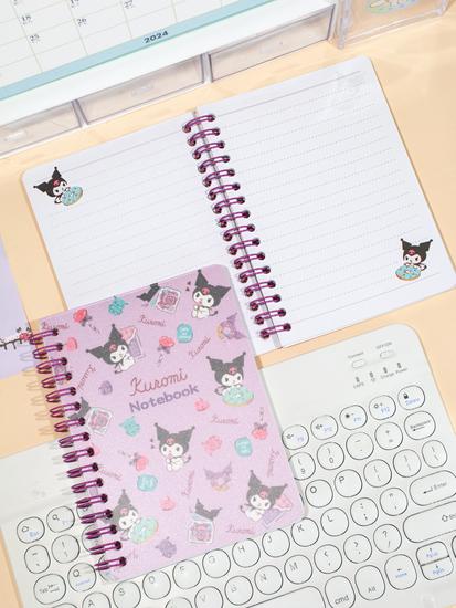 A6 Coil Notebook - Cute Diary with Color Pages for Elementary Students