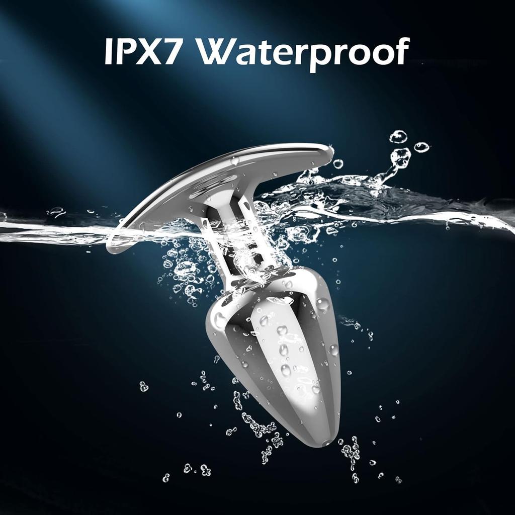 Vibrating Metal Anal Plug Vibrator Sex Toy for Woman Men Prostate Massager APP Control Stainless Steel Dildo Butt Plug