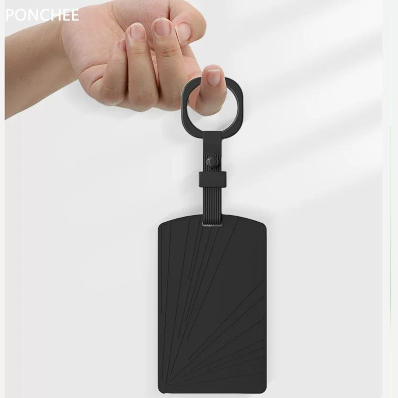 For Tesla Model YL 2025-2027 Card Key Ring Silicone All-cover Protective Case Anti-drop Protection Automobile Supplies