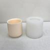 Cylinder Silicone Crafts Mould, 3D Geometric Candle Mold Candle Decorations Tool
