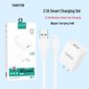 3C Certified Fast Charger Set, 2.1A, Compatible with Android & Apple, Logo Customization Available.