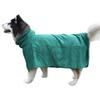 Quick-Dry Pet Hooded Towel Robe Super Absorbent Microfiber Dog Cat Bath Wrap Small Medium Large Breeds