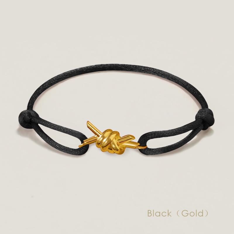 Classics KNOT Charm Bracelet For Women Lucky Red Silk Rope Adjustable Bracelets Femme Girls Fashion Jewelry Gift