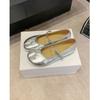 8706-3 Flat-Soled French Single Shoes Women'S Soft-Soled Split-Toed Shoes Ballet Shoes With Skirts Mary Jane Shoes