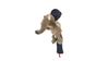 Driver Headcover, Character Plush Animal Design Golf Club Headcover, Dog, Animal, Competition Prize (Rhinoceros) [Parallel Import]