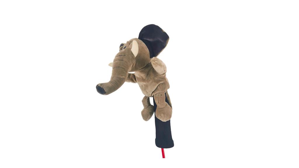 Driver Headcover, Character Plush Animal Design Golf Club Headcover, Dog, Animal, Competition Prize (Rhinoceros) [Parallel Import]
