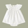 Baby Koi Baby Sommerkleid mit kurzen Ärmeln, Perfekt für Baby-Schrein und Unifarben 70cm Mädchenrock, Vorbereitung, Besuche, Aufführungen, Shichi-Go-San, Geburtstage,
