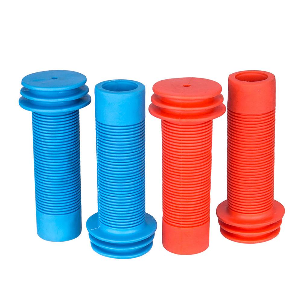 1 Pair Bike Cover Silicone Holder Safe Anti Slip Soft Handle Grip Kids Protection Universal Locking Bicycle Knob