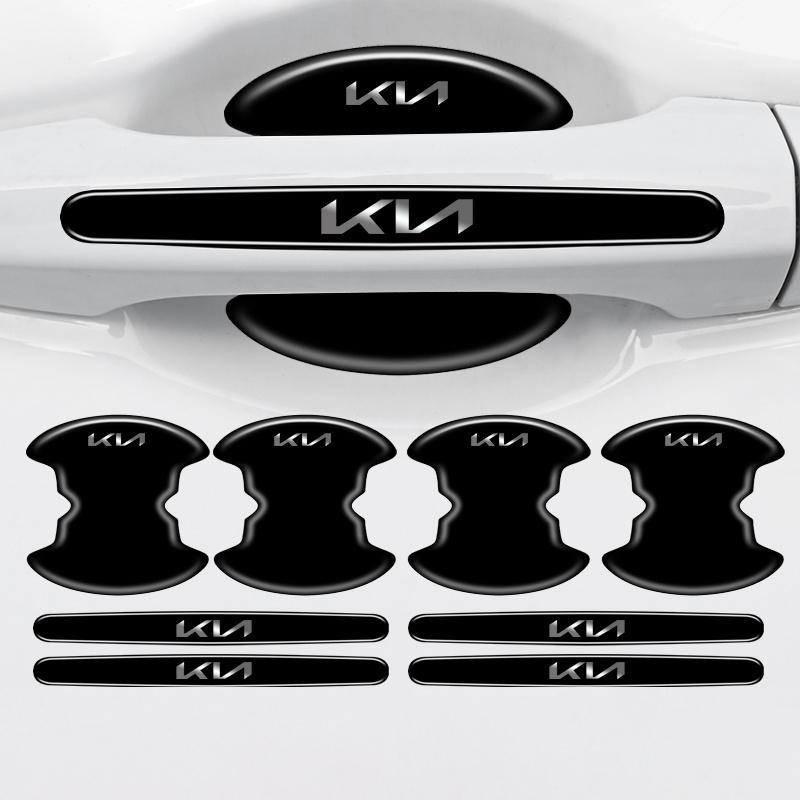 4/8pcs Car Door Handle Protective Anti-collision Stickers For KIA Ceed Sportage Rio Proceed K5 Optima Sedona Forte Cerato Venga Xwgln00