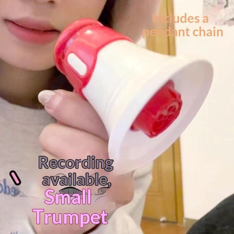 Megafono Giocattolo per Bambini Con Registrazione Musica Riproduzione E Amplificazione Suono Forte Perfetto Per Feste Tifo Giochi all'Aperto