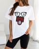 Domo Kun Funny Meme T Shirts Unisexs Unisex Clothes Classic Casual Tee Shirts Fashion Harajuku Kawaii Tshirt Unisexs Y2K Clothing