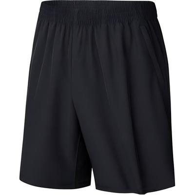 Running Series Moisture-Wicking Sports Fitness Woven Five-Point Casual Shorts Men Shorts Basic-Black 152435505-2