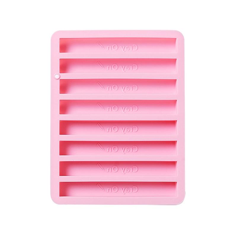 8-Cavity Silicone Crayon Molds Cake Mould DIY Baking Moulds 3D Stick Semi-cylindrical Shaped for Baking Chocolate Mousse