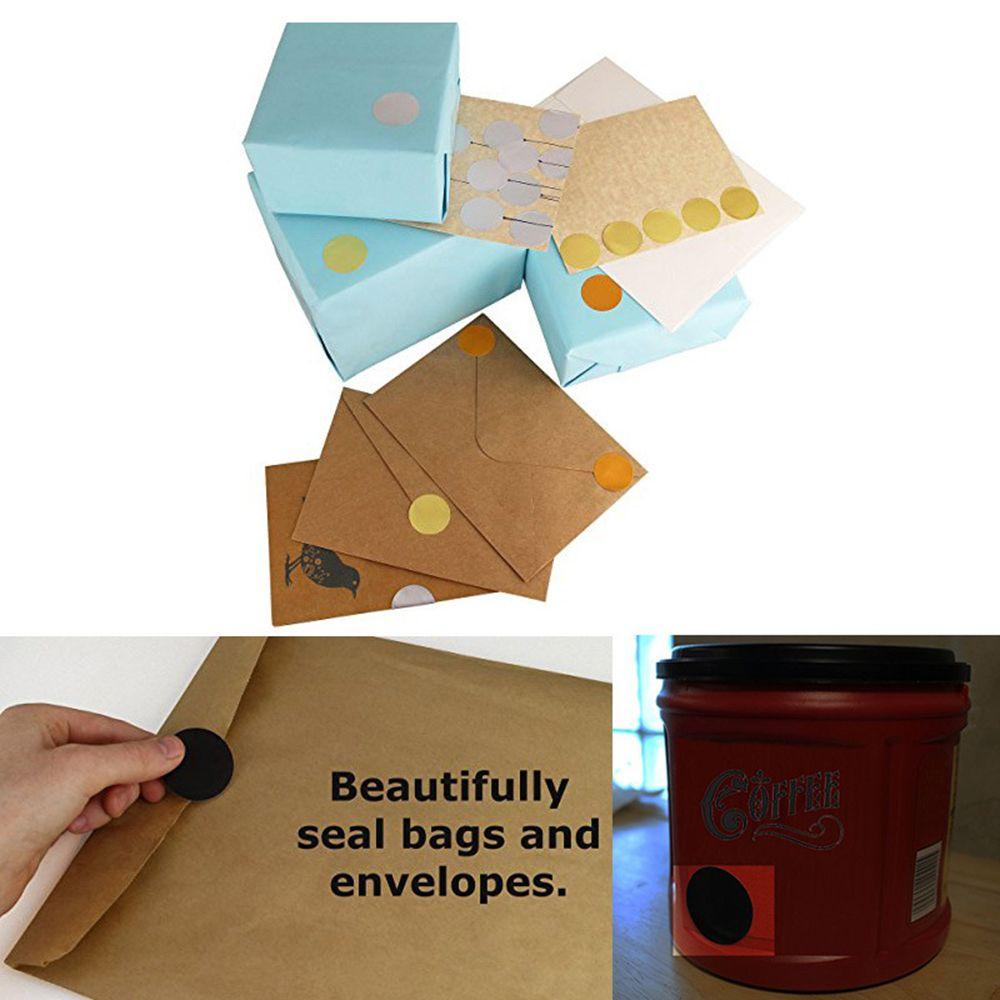 Multipurpose Safety Odorless Multicolor 500PCS DIY Sticker Paper roll Label Mark