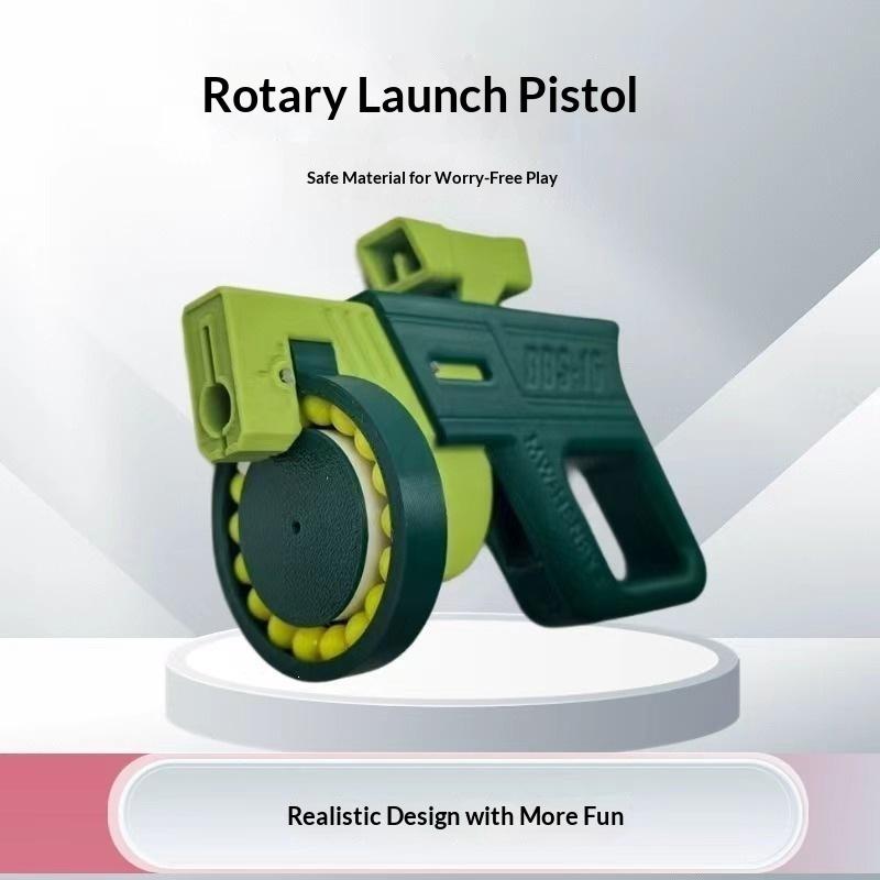 1 Set New Model 3D Printed Abs Mini Toy Blaster Spring Perfect For Kids Outdoor Play Family Gathering
