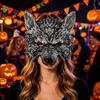 Wolf Head Mask 3D Mask High Elastic Lightweight Comfortable Werewolf Outdoor Photo Costume