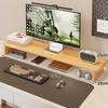 Adjustable Monitor & Laptop Desk Stand with Storage