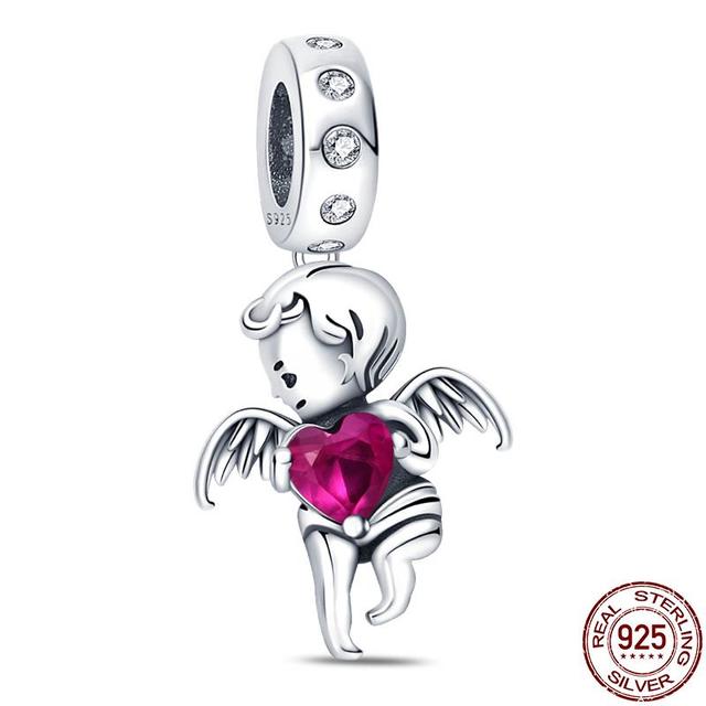 925 Sterling Silver Magic Color Chameleon Luminous Series Beads Suitable Fit Bracelet Charm Ms Jewelry Gift 