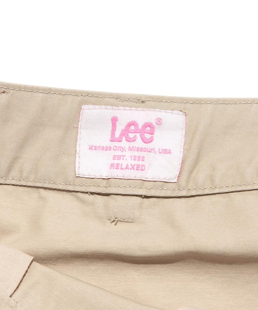 LEE Women'S Cotton Pintuck Mini Skirt Beige