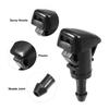 ACROPIX Windshield Washer Nozzle, Wiper Jet, Fits Dodge Charger, Black, 2pcs