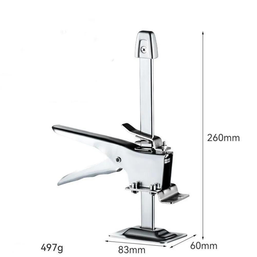 Stainless Steel Cabinet Board Lifter Portable Labor-Saving Tile Height Adjuster Arm Jack Door Panel Drywall Lifting