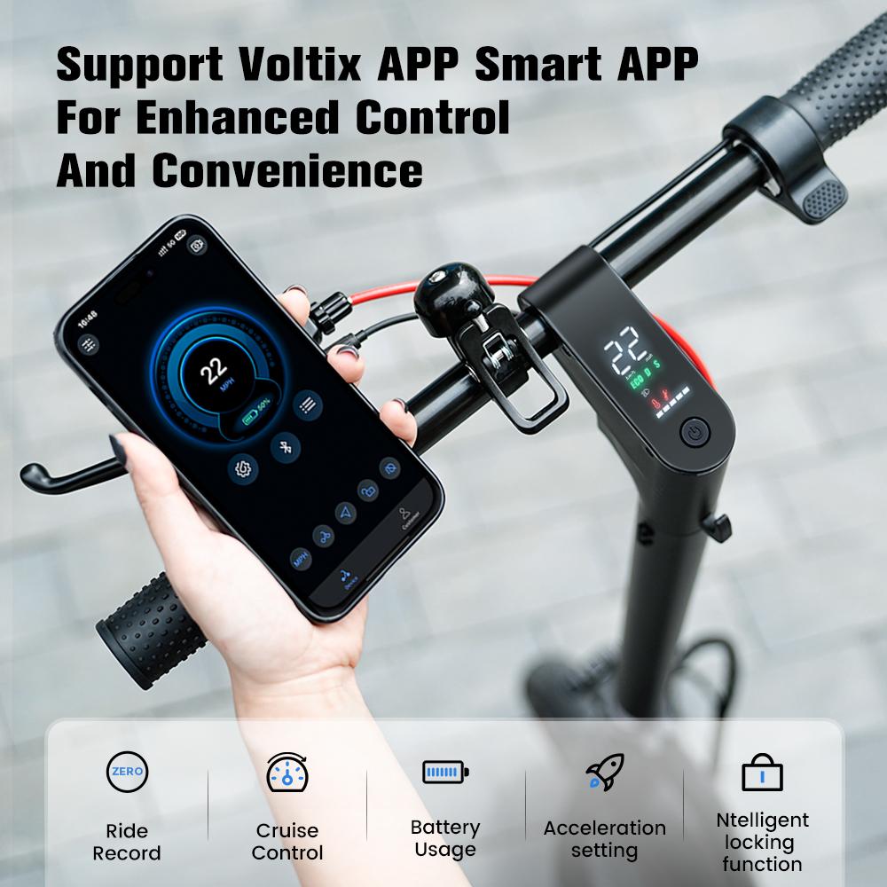 IScooter W6 Elektrická koloběžka 10" 500W Motor 36V7.8Ah Baterie 35km/h Max. rychlost 30km Max. dojezd