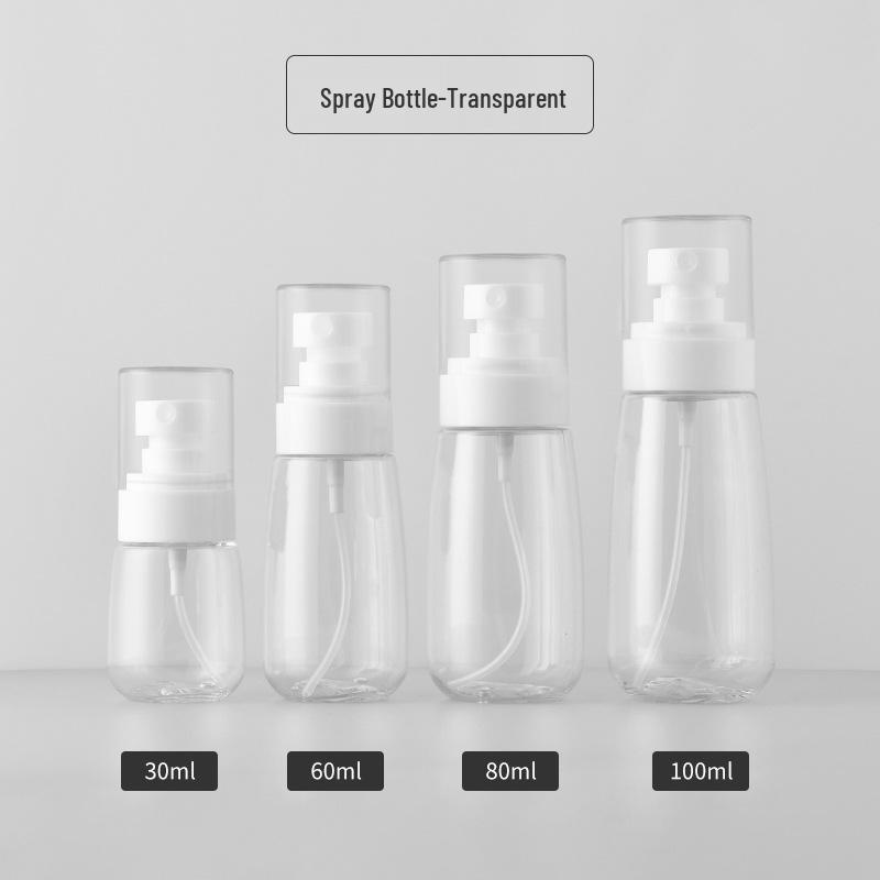 UPG Thick Bottom Portable PETG Spray Bottle - Refillable Lotion, 30ml/60ml/80ml/100ml 100ml