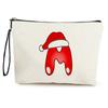 Christmas Candy Cosmetic Bag Women's Portable Storage Bag
