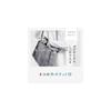 pieka Large Tote Bag, A3 Compatible, 6 Pockets, Canvas, Gray