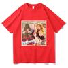 Christina Aguilera My Favorite Things T-shirts Pure Cotton Fans Merch Tops Fashion Streetwear Unisex Aesthetic Harajuku Clothes
