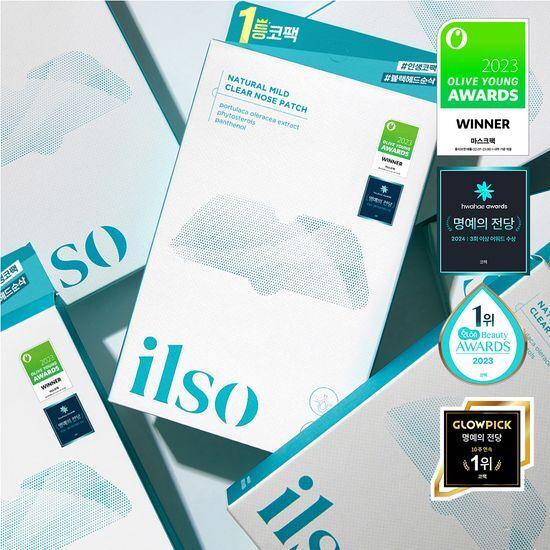 ilso Natural Mild Clear Nose Pack (5 Sheets)