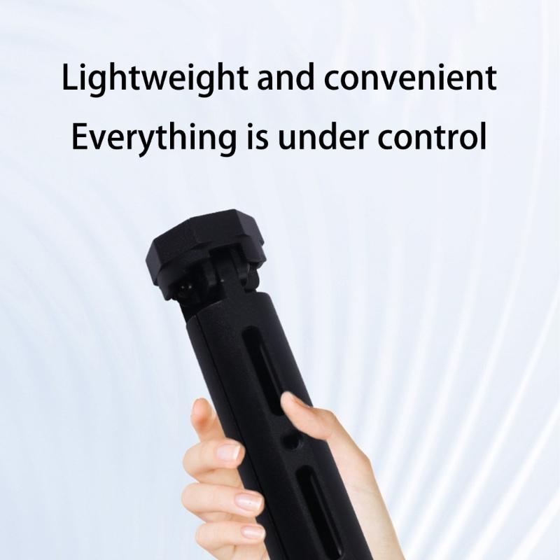 Metal Camera Tripod 27mm To 150mm Height Adjustment Stable Base With 5kg Load For Photography Lighting Equipment