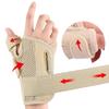 Adjustable Double Support Wrist Brace With Strap Compression Splint Thumb Protector Stabilizing Sleeve
