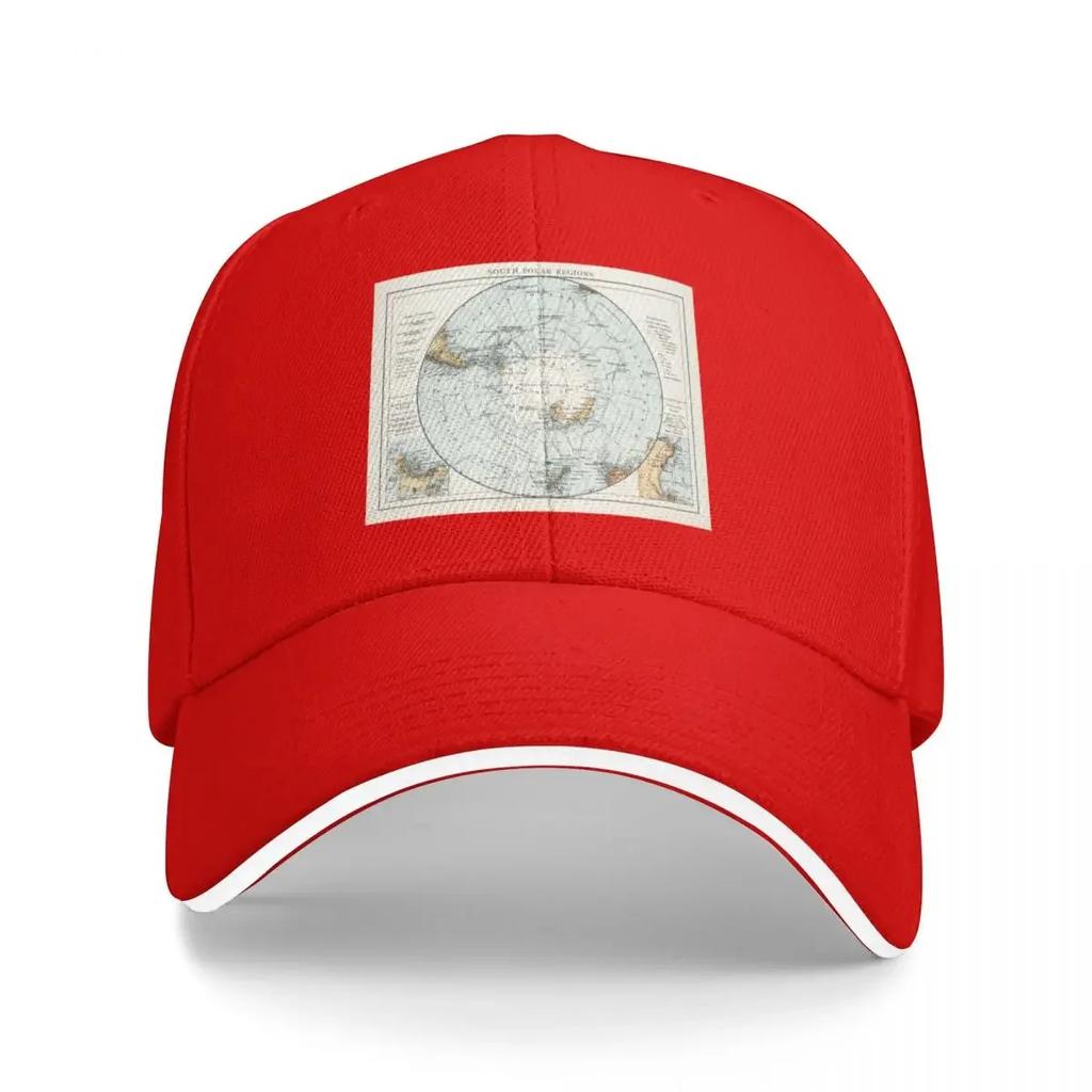 Vintage Map of Antarctica () Baseball Cap hats on offer Sunhat Unisexs Hats Womens
