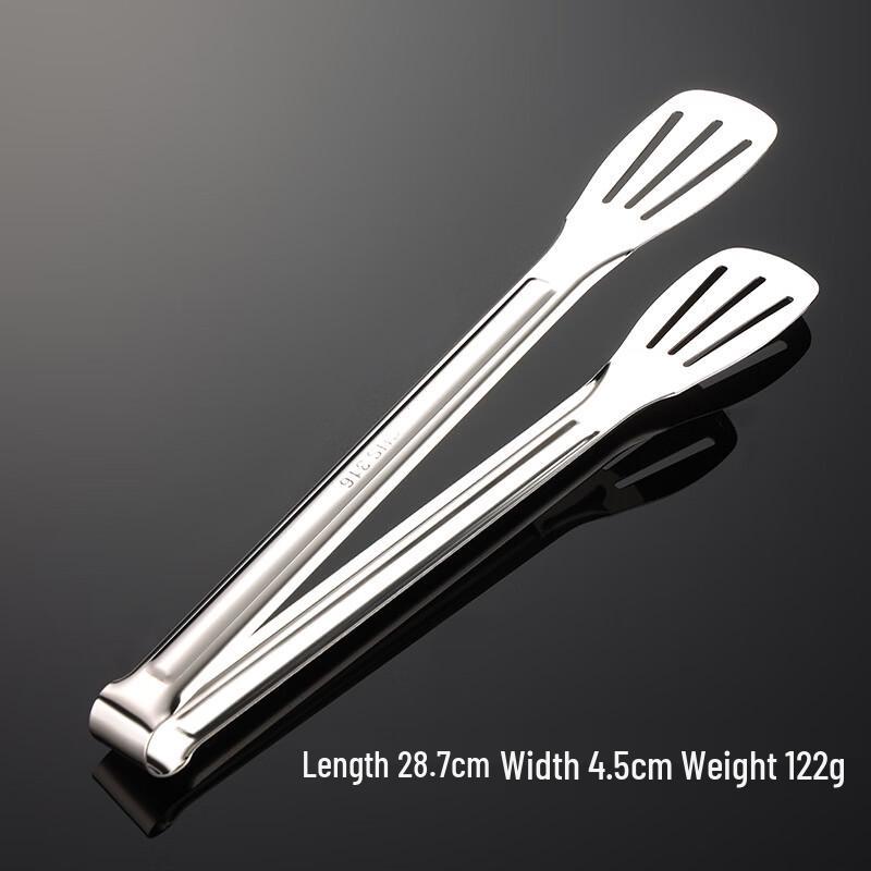 Qianxing 316 Stainless Steel Multi-Purpose Anti-Scald Food Tongs