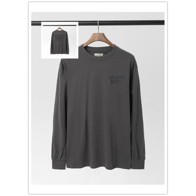 GALLERY DEPT Hoodie Men Women Oversized Cotton Fleece Pullover Sweatshirt Streetwear Loose Fit Long Sleeve
