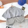 Summer 2025 Japanese-Style Toddler Boys' Short-Sleeve Shirt & Two-Piece Set