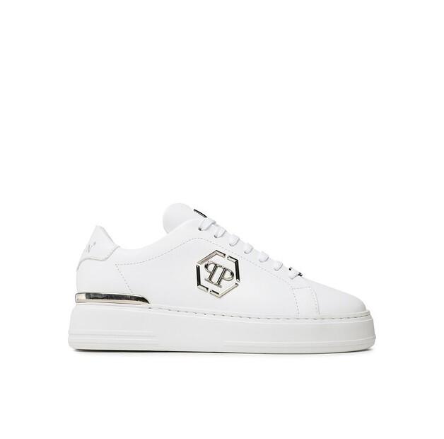 Кроссовки PHILIPP PLEIN Leather Lo-Top Sneaker