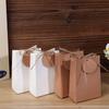 20/50Pcs Retro Kraft Paper Gift Box White Brown Cookie Candy Packaging Bag With Rope Tags Birthday Wedding Party Gifts Supplies