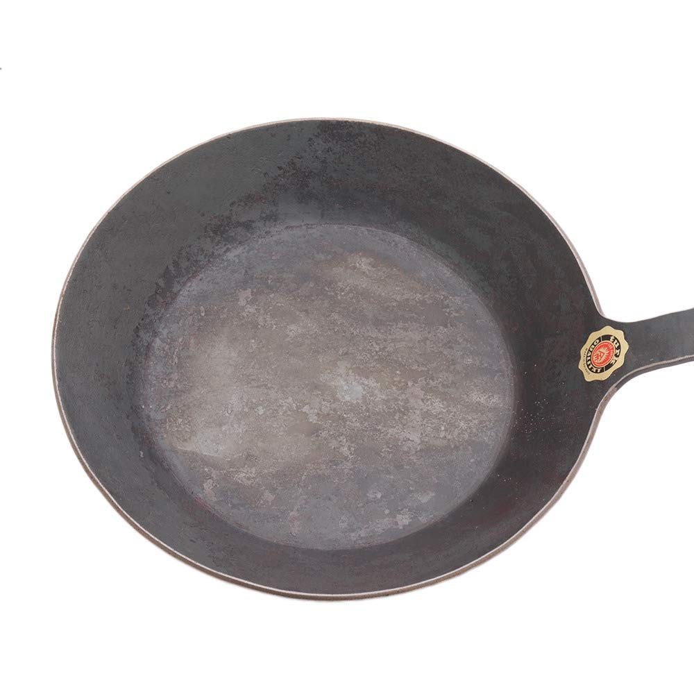 Turk Classic Frying Pan No. 2, 20cm, Hammered Iron Frying Pan, Induction Compatible