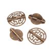 Floral Pattern Brass Hinge Openwork Cabinet Hinge Vintage Hardware  Jewelry Box
