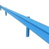Rural Road Blue Powder-Coated Corrugated Anti-Collision Guardrail Panel