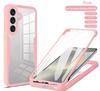 For Samsung Galaxy A56 5G Case 360 Full Body Screen Protector Transparent Cases For Galaxy A56 Shockproof Phone Cover