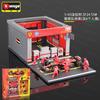 In Stock Bburago F1 1:43 Ferrari Sf24 #16 #55 Pit Pass 6pcs Maintenance Worker Doll Diecast Model Piece Pit Crew Toys Gift